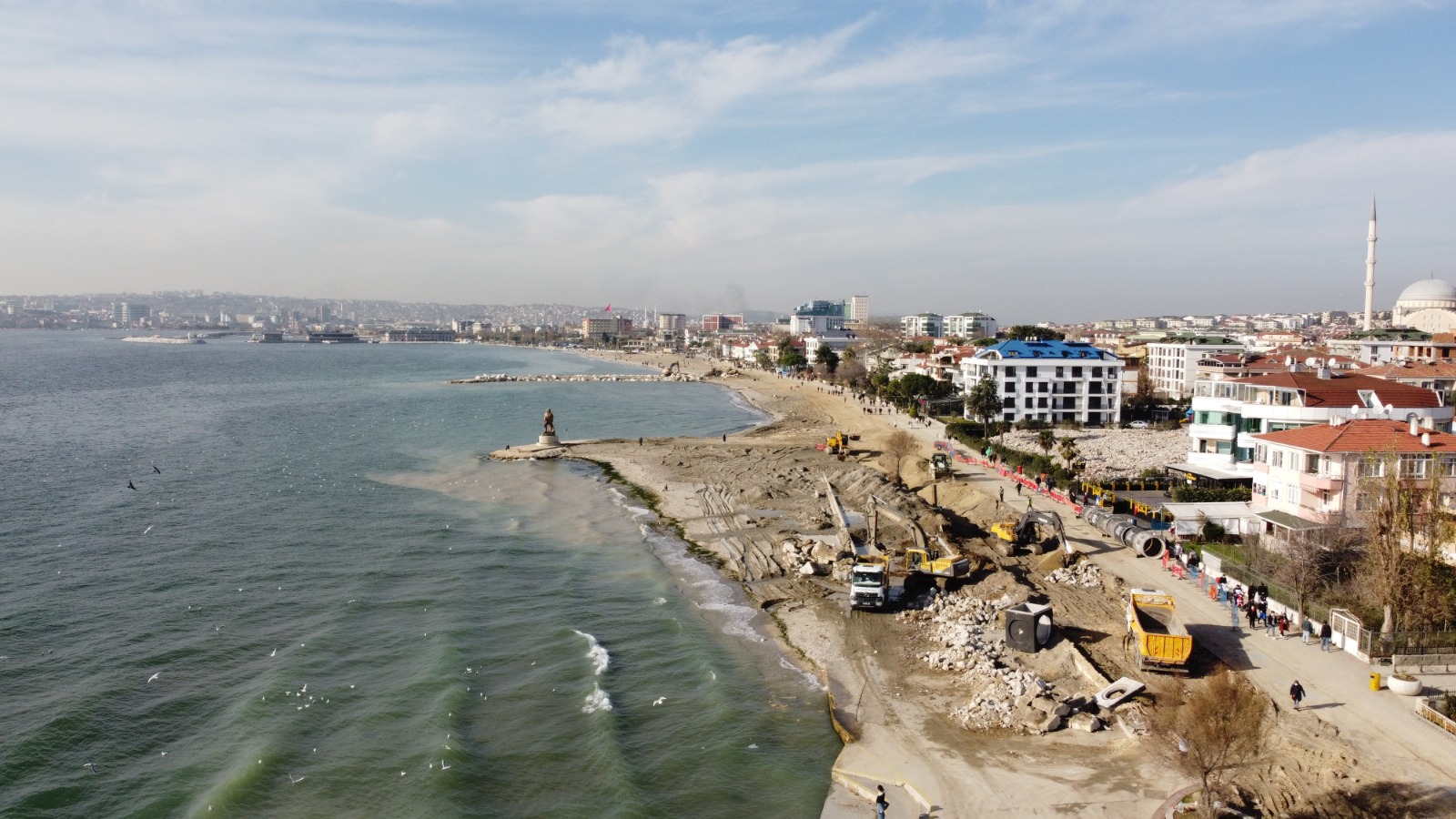 Büyükçekmece Koyu Marmara’nın en ayrıcalıklı sahili oluyor