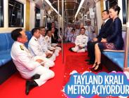 Tayland Kralı Maha Vajiralongkorn, metro istasyonu açılışına katıldı
