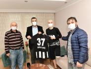 BOZKURT’TAN AYAĞI KESİLEN TUNÇ’A DAYANIŞMA ZİYARETİ