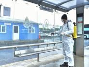 ESENYURT’TA TOPLU KULLANIM ALANLARI DEZENFEKTE EDİLİYOR