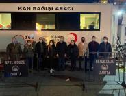 GENÇLERDEN KAN BAĞIŞINA ANLAMLI DESTEK