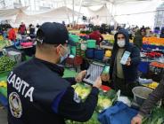 KÜÇÜKÇEKMECE’DE PAZARLARDA HES KODU UYGULAMASI