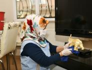 PANDEMİ DÖNEMİNDE BİN 107 VATANDAŞA EVDE TEMİZLİK HİZMETİ VERİLDİ