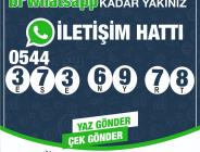 WHATSAPP İLETİŞİM HATTI KURULDU
