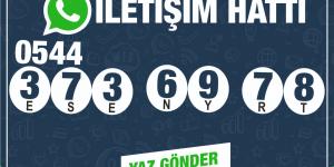 WHATSAPP İLETİŞİM HATTI KURULDU