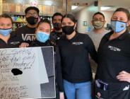 10 bin TL bahşiş bıraktı!