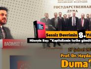 Sessiz devrimin 8. Yıldönümü…