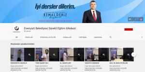 EĞİTİMİN AKSAMAMASI İÇİN 52 BRANŞIN DERS KONULARINI YOUTUBE’A YÜKLEDİ