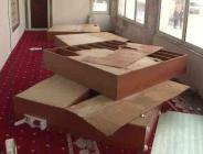 Büyükçekmece’de akli dengesi bozuk kadın camiye zarar verdi