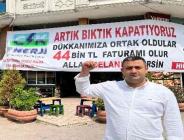 Elektrik faturasına kızdı, “Hırsız var” diye pankart astı