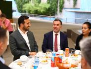 Bağcılar Kaymakamı Mustafa Eldivan’a veda yemeği