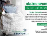 geri dönüşüm için ortak çalışma