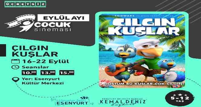 Esenyurtlu minikler çocuk sineması ile buluşacak