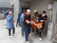 yaşlı kadın son anda kurtarıldı