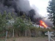 Silivri’de fabrika yangını