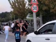 Arnavutköy’de çocukların kavgasına karışan aileler yumruklarla birbirine saldırdı