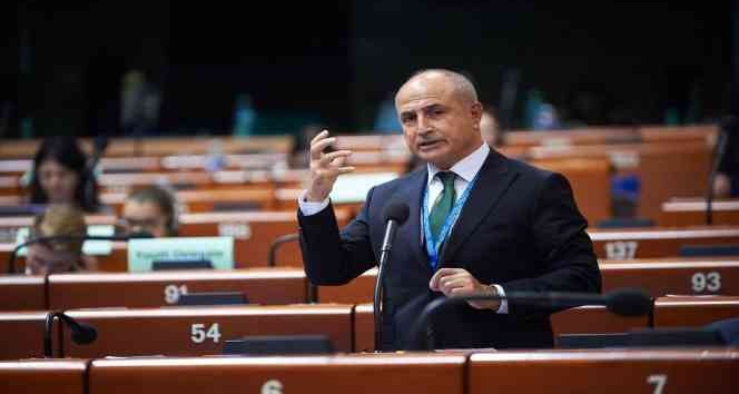 Akgün Türkiye’yi temsil etmek üzere Strasbourg’a gitti