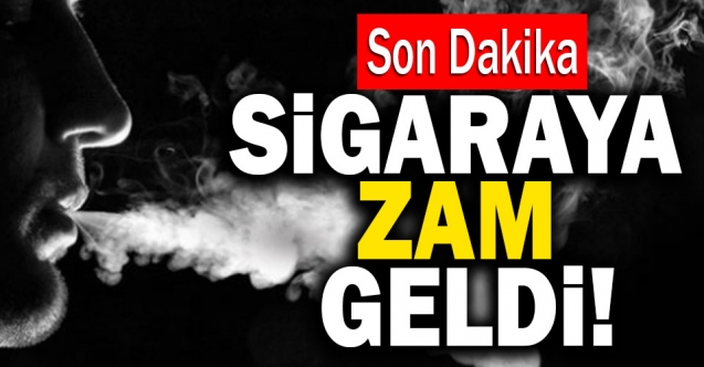 Sigaraya zam geldi