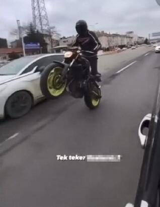 Silivri’de tek teker polisten kaçan motosikletliye 23 bin lira ceza