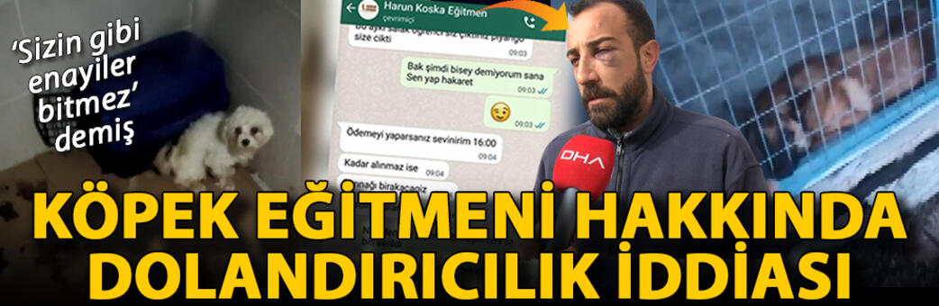 Büyükçekmece de  köpek eğitmeni hakkında vahim iddialar…