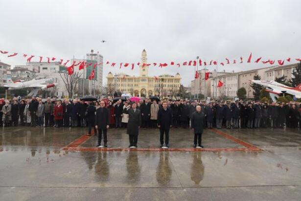 Büyükçekmece’de Çanakkale Zaferi’nin 108’inci yılı için tören düzenlendi
