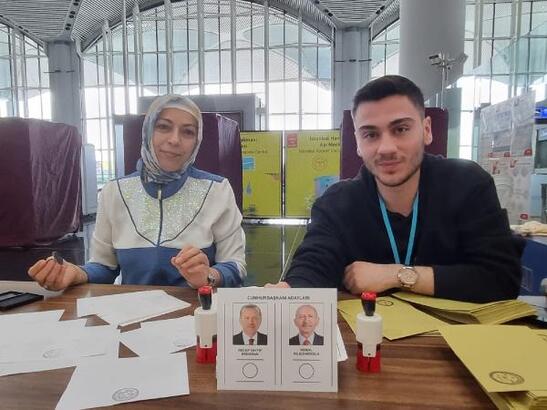 İstanbul Havalimanı’nda 2. tur için oy verme başladı