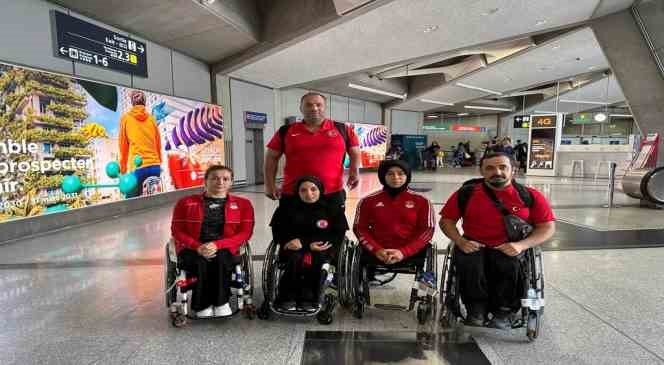 Bağcılarlı engelli milli atletler Paris te  Türkiye’yi temsil edecekler