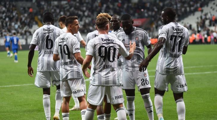 Beşiktaş Süper Lig’e galibiyetle başladı