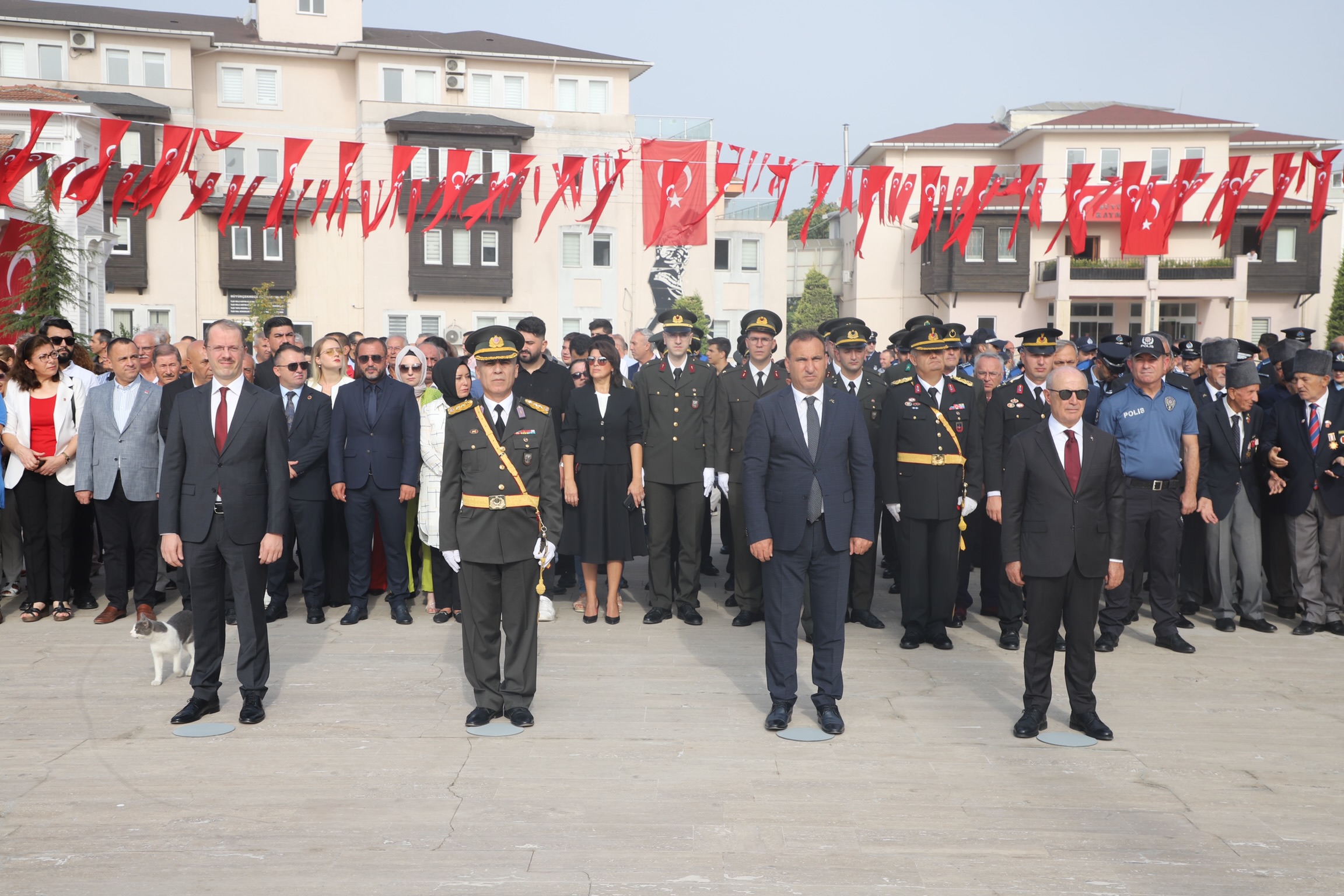 30 Ağustos Zaferi’nin 101. Yılı  Büyükçekmece’de Kutlandı