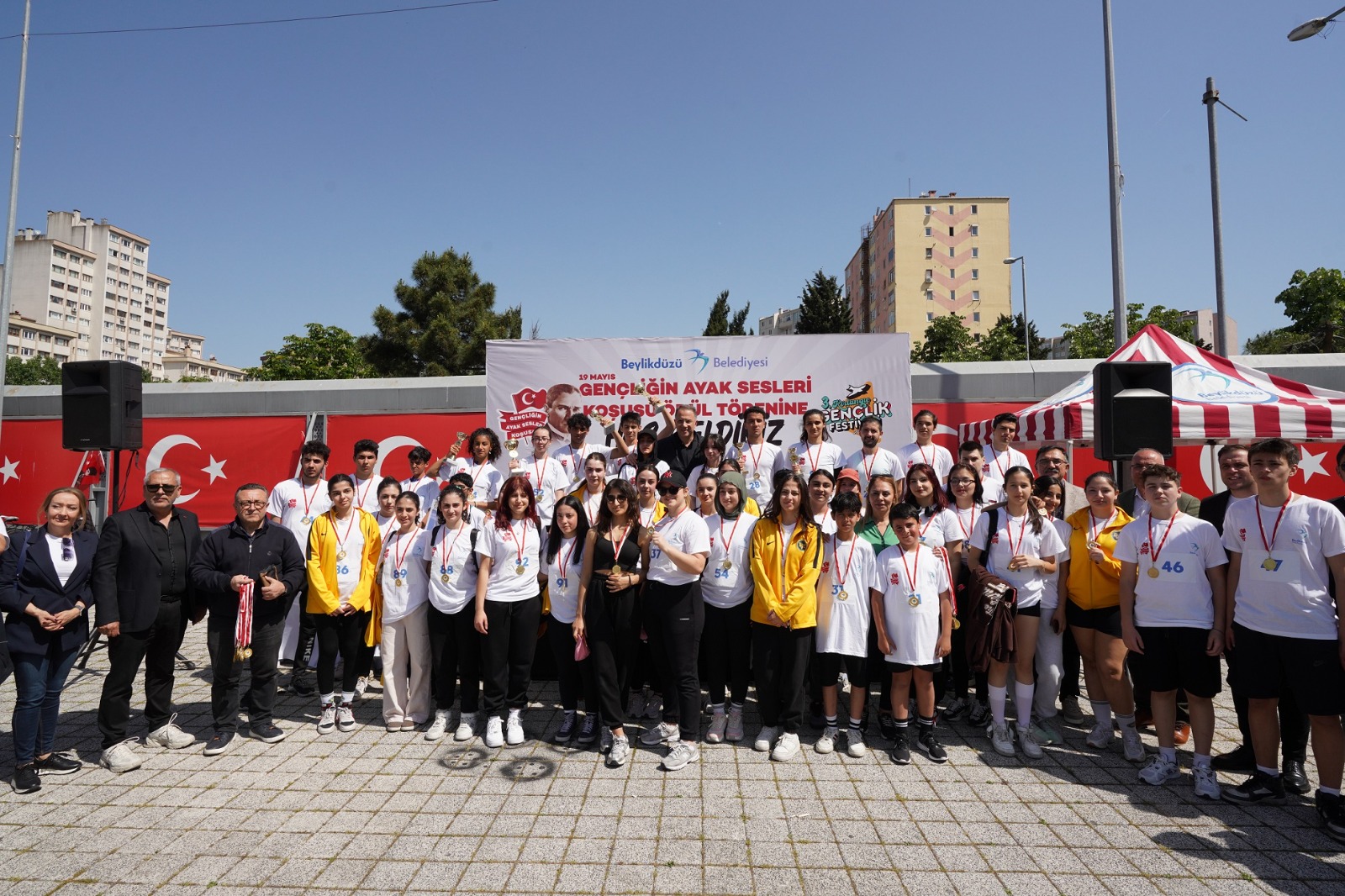 KIRLANGIÇ GENÇLİK FESTİVALİ 4. GÜNÜNDE 19 MAYIS İÇİN KOŞTULAR