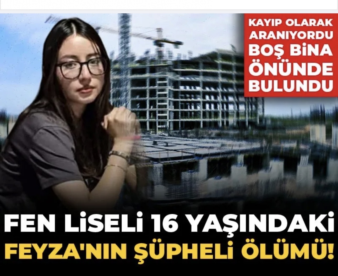 CANSIZ BEDENİ BOŞ BİNANIN ÖNÜNDE BULUNDU