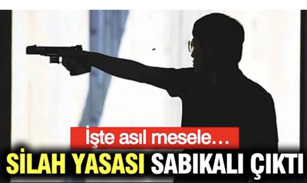 25 BİNDEN FAZLA RUHSATSIZ SİLAH VAR