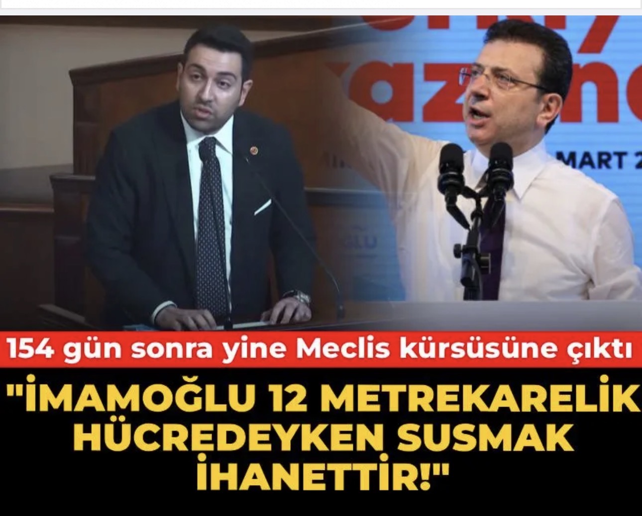 Rıza Can Özdemir’in konuşması gündem oldu