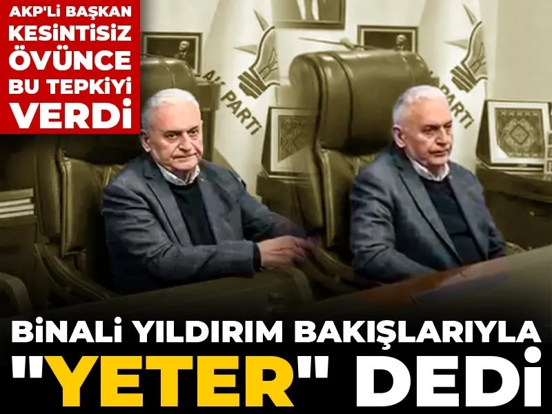 BİNALİ YILDIRIMIN HALİ OLAY OLDU