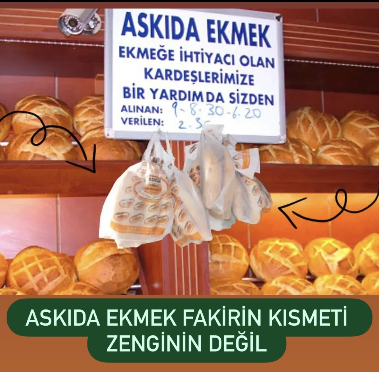 Fakirin ekmeğine göz diktiler