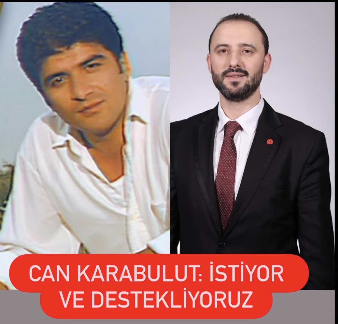 Can karabulut; Destekliyoruz
