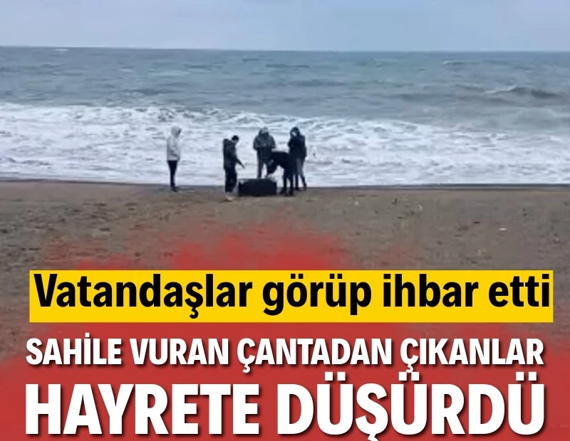 Sakarya’da sahile vuran çantada 21,5 kilo uyuşturucu çıktı