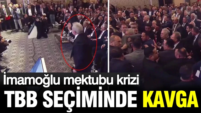 KOCA KOCA BAŞKANLAR KAVGA ETTİLER