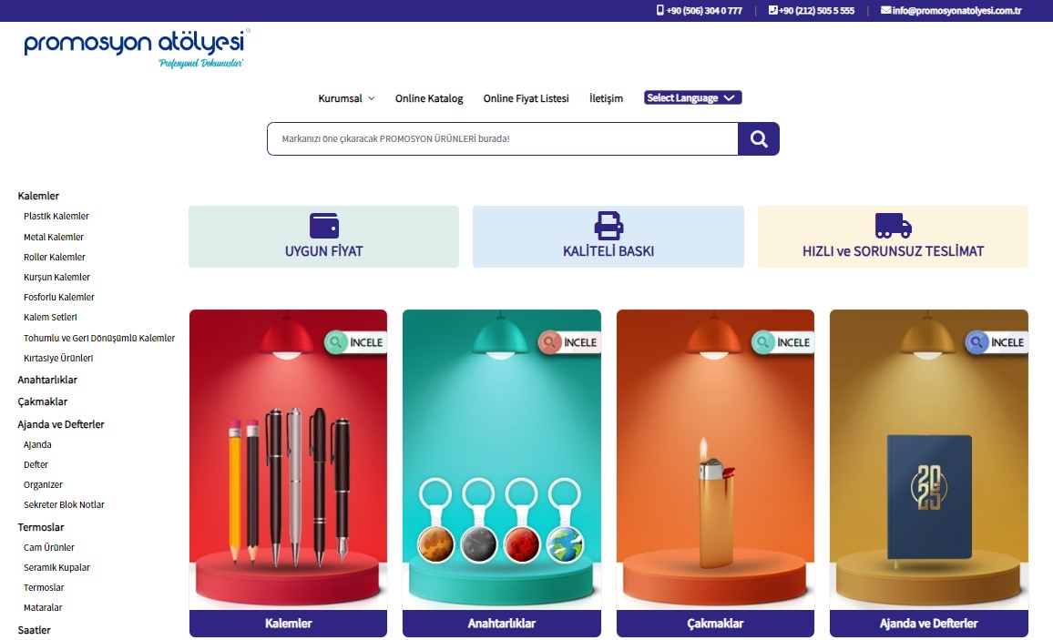 İstoç Promosyon Firmaları ile Kurumsal Tanıtım Çalışmalarını Güçlendirin